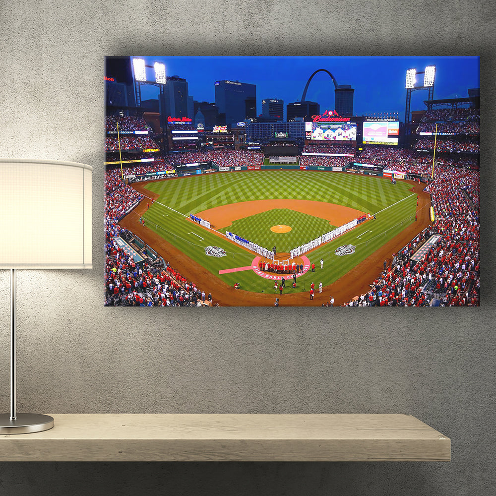 Busch Stadium Baseball Park Canvas Prints Wall Art - Painting Canvas ...