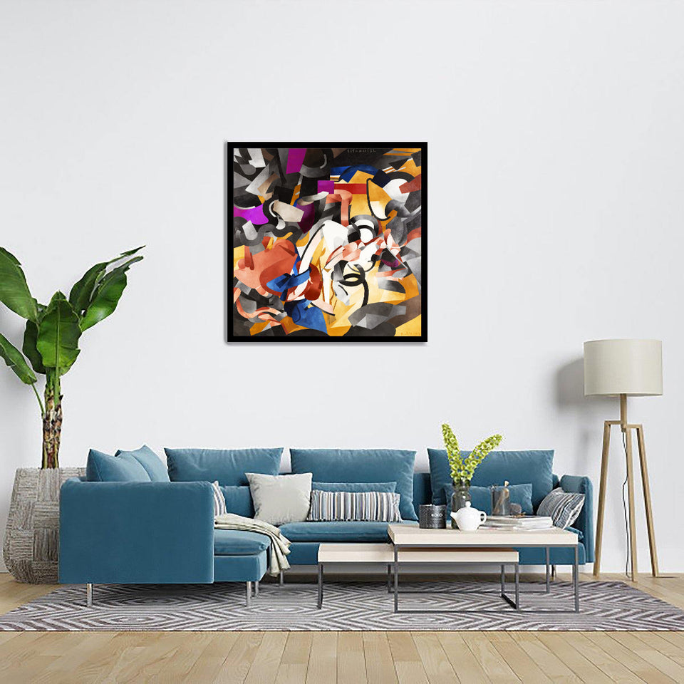 Edtaonisl (Ecclesiastic) by Francis Picabia - Art Print, Abstract Art, Abstract Prints, Framed Prints, Painting Art, Frame Art