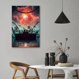 100,00 Light Years Away Canvas Wall Art - Canvas Prints, Canvas Paintings, Prints For Sale, Canvas On Sale