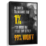 1 %  Intrepreneur Canvas Wall Art - Canvas Prints, Painting Canvas, Canvas Art, Prints for Sale