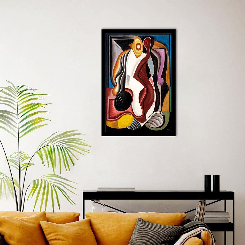 Abstraction by Auguste Herbin - Art Print, Frame Art, Painting Art