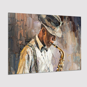 All That Jazz Abstract Poster Prints Wall Art Decor, Unframe, Poster Art