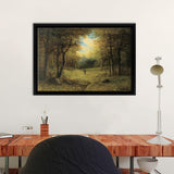 American Landscape Painting 19Th Century Canvas Wall Art - Canvas Print, Framed Canvas, Painting Canvas
