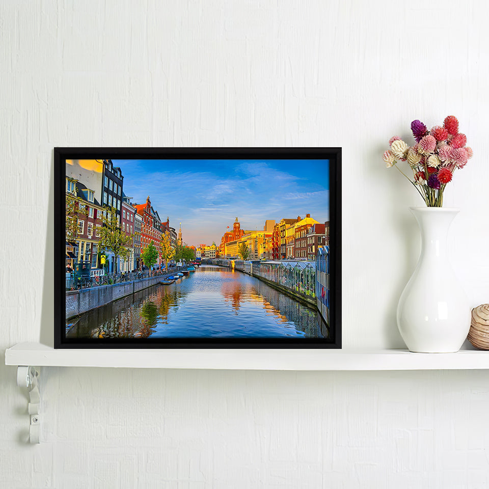Amsterdam Wall Art - Framed For Sale, Painting For – UnixCanvas