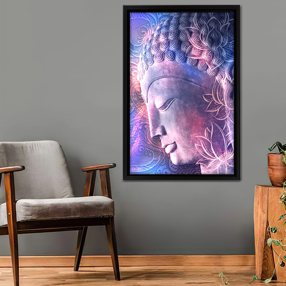 Ascended Master Buddha Framed Canvas Prints - Painting Canvas, Framed Art, Prints for Sale, Wall Art, Wall Decor