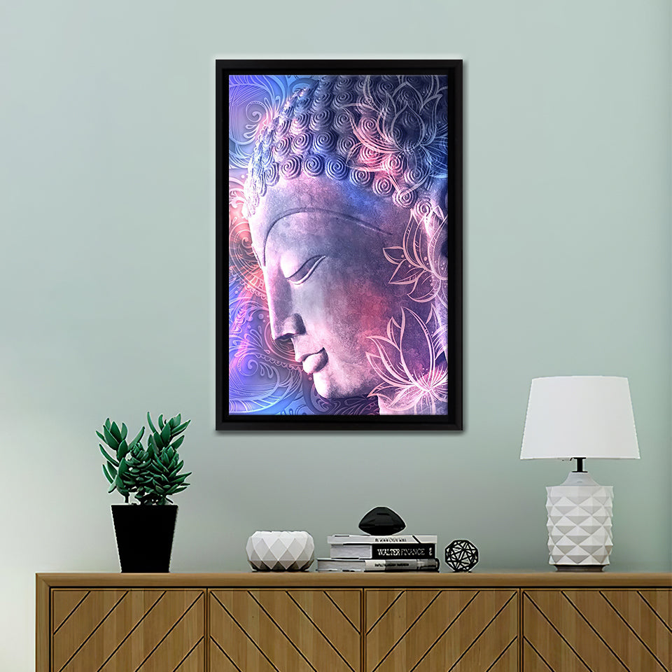 Ascended Master Buddha Framed Canvas Prints - Painting Canvas, Framed Art, Prints for Sale, Wall Art, Wall Decor