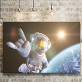 Astronaut In Space Canvas Prints Wall Art - Painting Canvas, Home Wall Decor, Painting Prints, For Sale