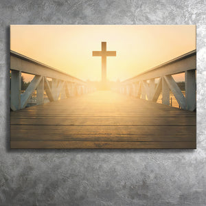 Beyond The Cross Canvas Prints - Painting Canvas, Canvas Art, Prints for Sale, Wall Art, Wall Decor