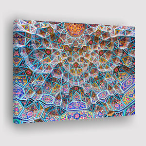 Geometrical Islamic Art Canvas Prints Wall Art - Painting Canvas, Wall Decor, Canvas Art, For Sale
