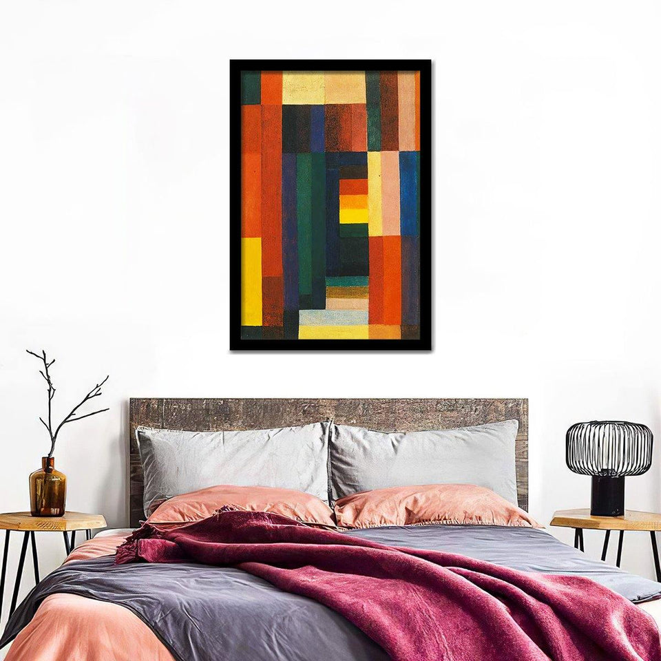 Horizontal Vertical by Johannes Itten - Art Print, Frame Art, Painting Art