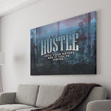 Hustle Until Your Haters Ask If Your Hiring Motivational Canvas Prints Wall Art - Painting Prints, Wall Decor, Art Prints