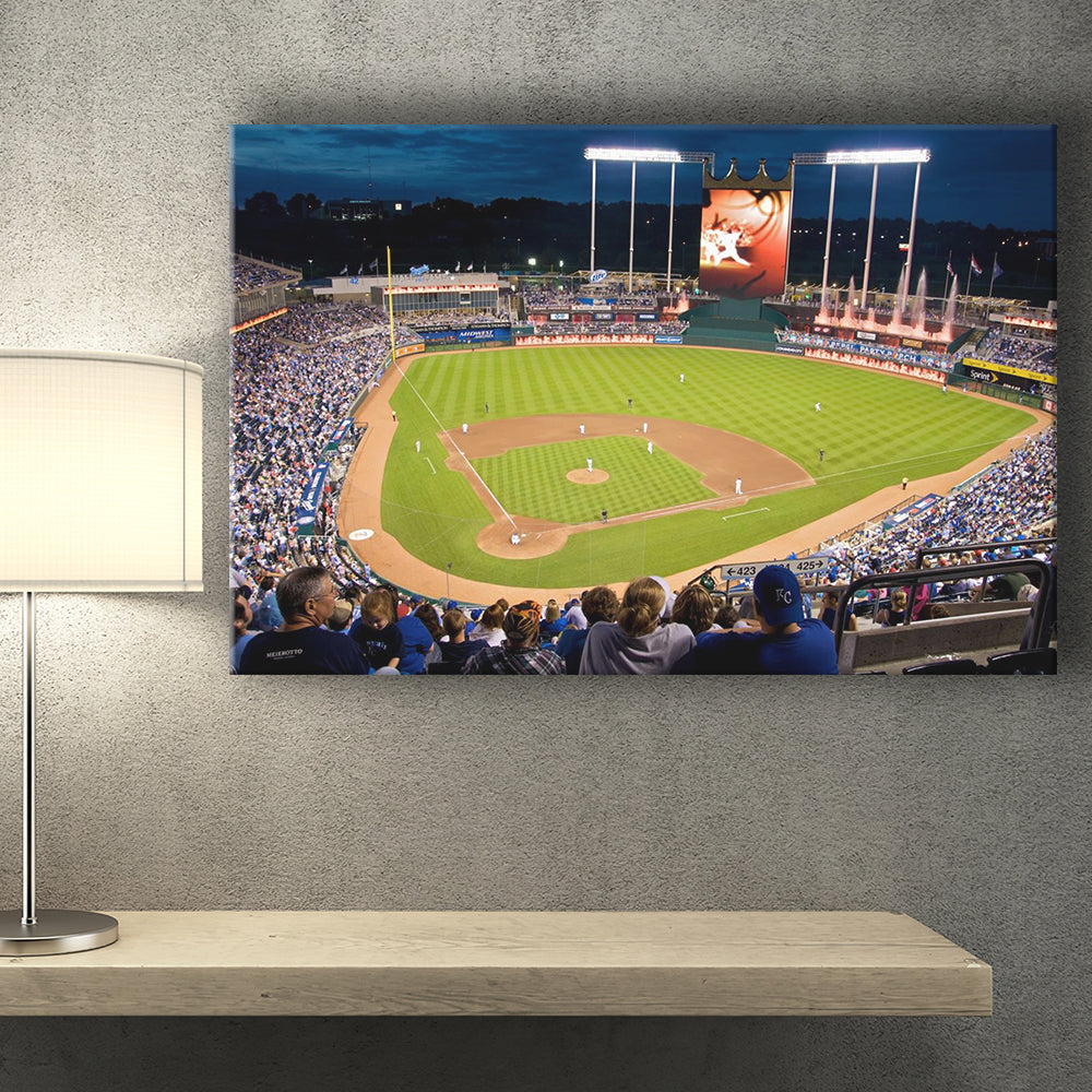 Logo des Kauffman Stadions