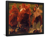 Laughter By Filipp Andreevich Malyavin-Art Print,Canvas Art,Frame Art,Plexiglass Cover