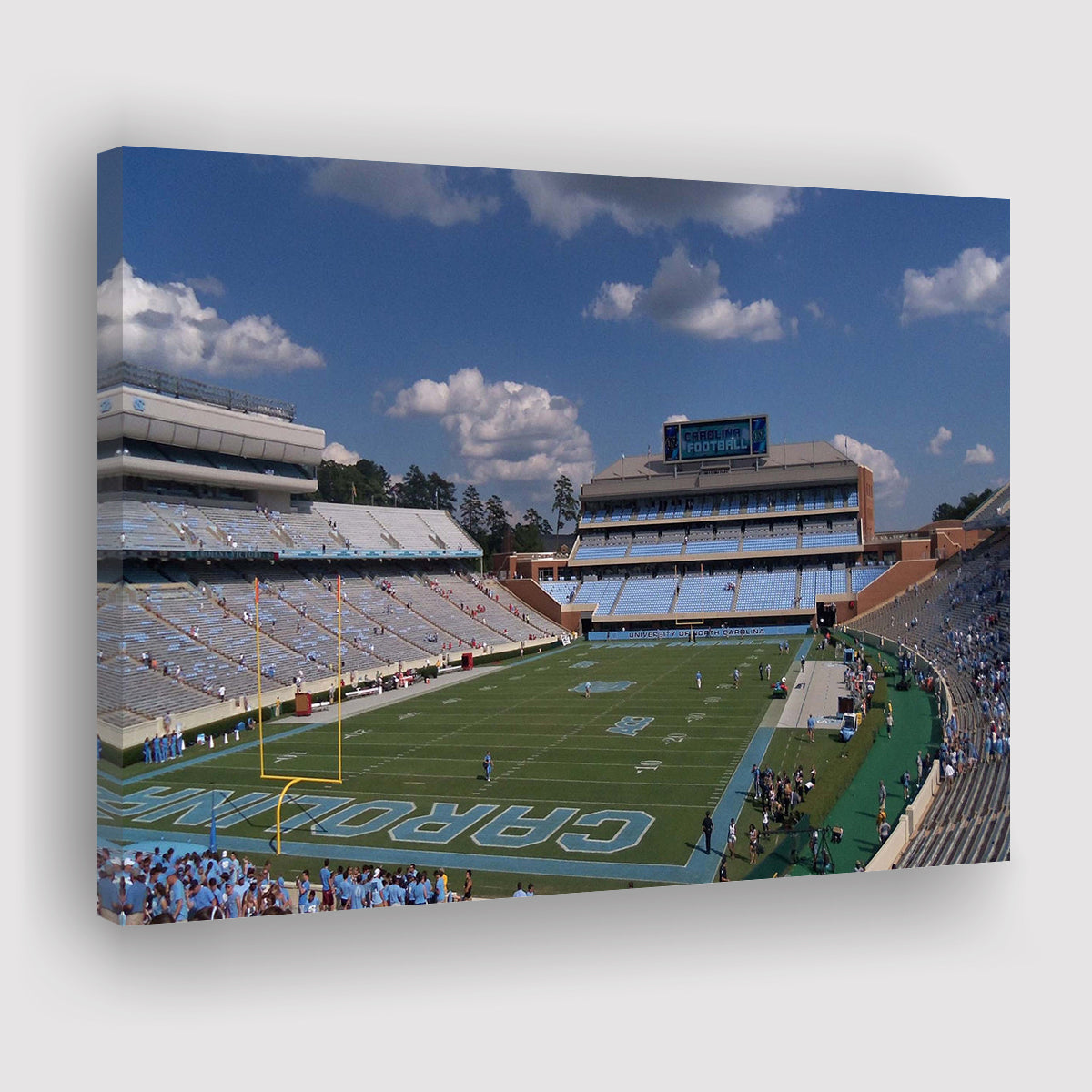 North Carolina Tar Heels Stadium Canvas Prints Kenan Memorial Stadium ...