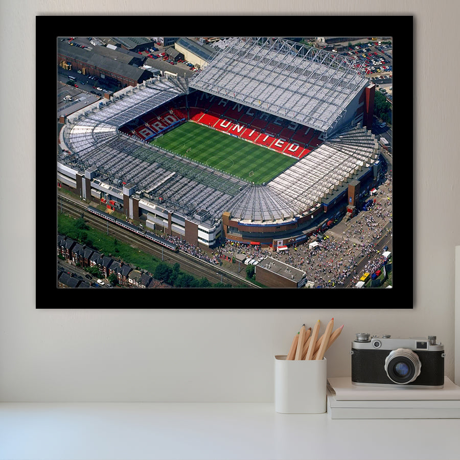 Old Trafford In Stretford Framed Art Prints Wall Decor Painting Art