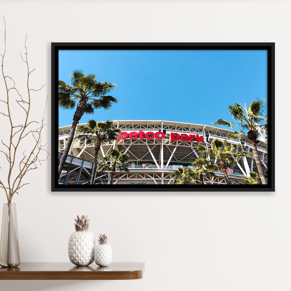 Petco Park Stadium Framed Canvas Prints San Diego Padres,Sport Stadium