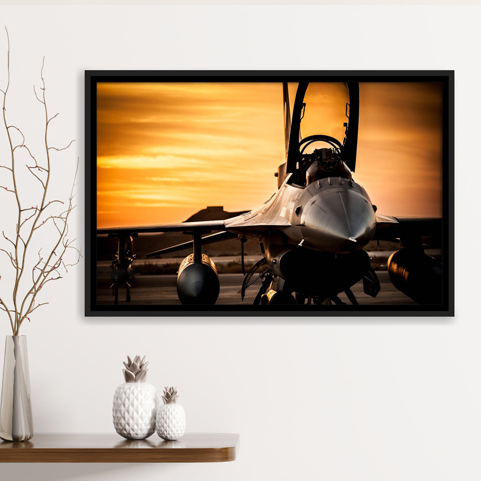 Stunning Scenery F16 Framed Canvas Prints Wall Art - Painting Canvas, Wall Decor, Floating Frame,Painting Prints, For Sale