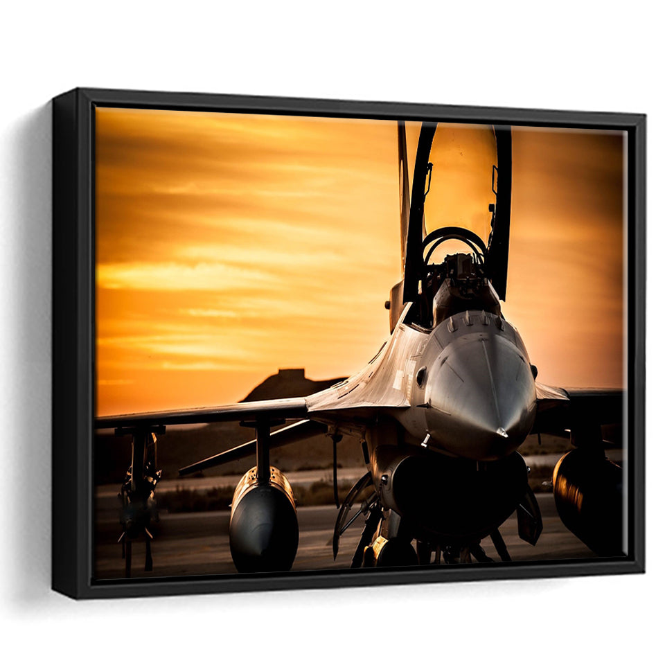 Stunning Scenery F16 Framed Canvas Prints Wall Art - Painting Canvas, Wall Decor, Floating Frame,Painting Prints, For Sale