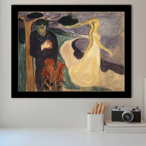 The Separation By Edvard Munch Framed Art Prints Wall Decor - Painting Art, Wall Decor, Framed Picture,Painting Prints, For Sale