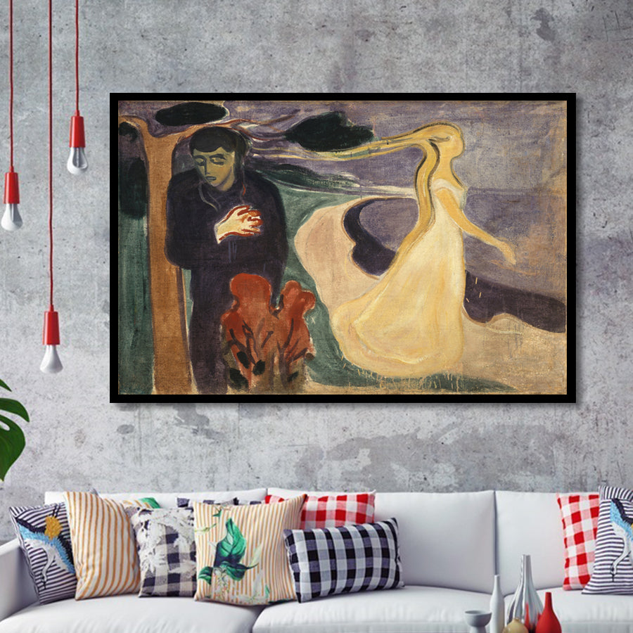 The Separation By Edvard Munch Framed Art Prints Wall Decor - Painting Art, Wall Decor, Framed Picture,Painting Prints, For Sale