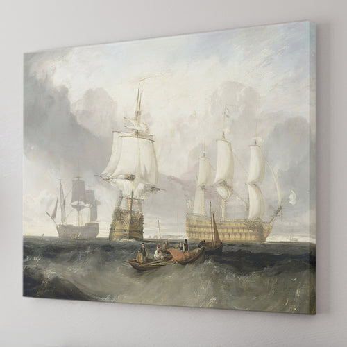 The Victory Returning From Trafalgar 1806 Canvas Wall Art - Canvas Prints, Prints For Sale, Painting Canvas,Canvas On Sale