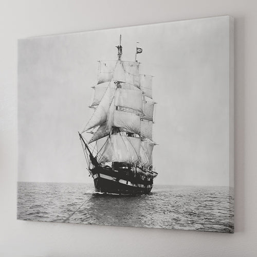 The Wanderer Sailing Ship Canvas Wall Art - Canvas Prints, Prints For Sale, Painting Canvas,Canvas On Sale