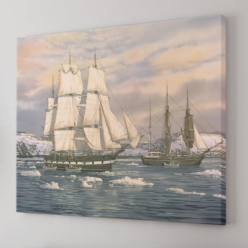 The Whaling Station Canvas Wall Art - Canvas Prints, Prints For Sale, Painting Canvas,Canvas On Sale