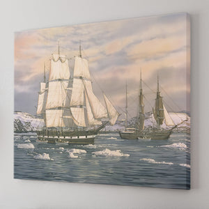 The Whaling Station Canvas Wall Art - Canvas Prints, Prints For Sale, Painting Canvas,Canvas On Sale