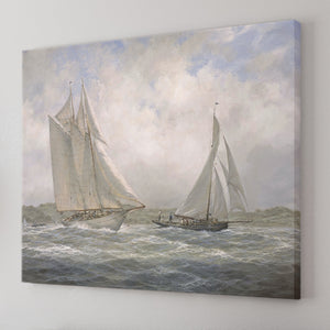 Two Classics Aello Beta And Marigold Off The Isle Of Wight Canvas Wall Art - Canvas Prints, Prints For Sale, Painting Canvas,Canvas On Sale