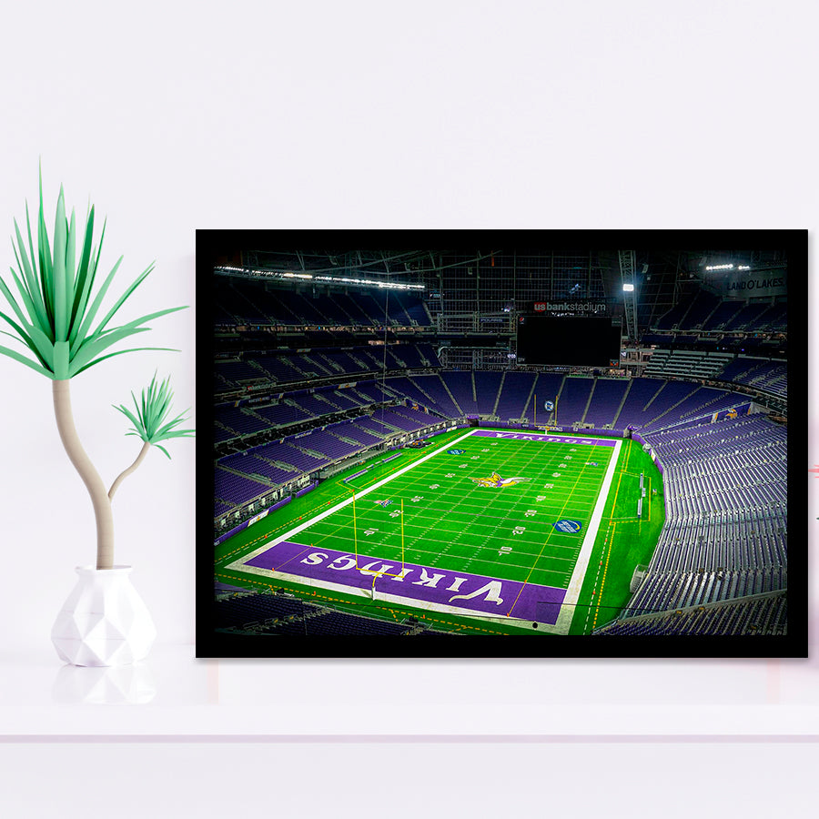 US Bank Stadium Canvas Prints Minnesota Vikings Wall Art,Sport Stadium –  UnixCanvas