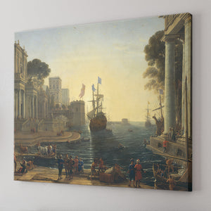 Ulysses Returning Chryseis To Her Father Canvas Wall Art - Canvas Prints, Prints For Sale, Painting Canvas,Canvas On Sale