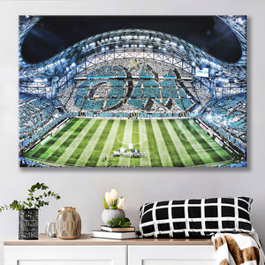 Velodrome, Match, Full Stadium, Olympique Marseille Stadium, Soccer Canvas Prints Wall Art - Painting Canvas, Wall Decor,Fan Gift,Art Prints