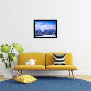 Winter mountains 1 - Mountain Art, Print Art, Frame Art