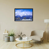 Winter mountains 1 - Mountain Art, Print Art, Frame Art