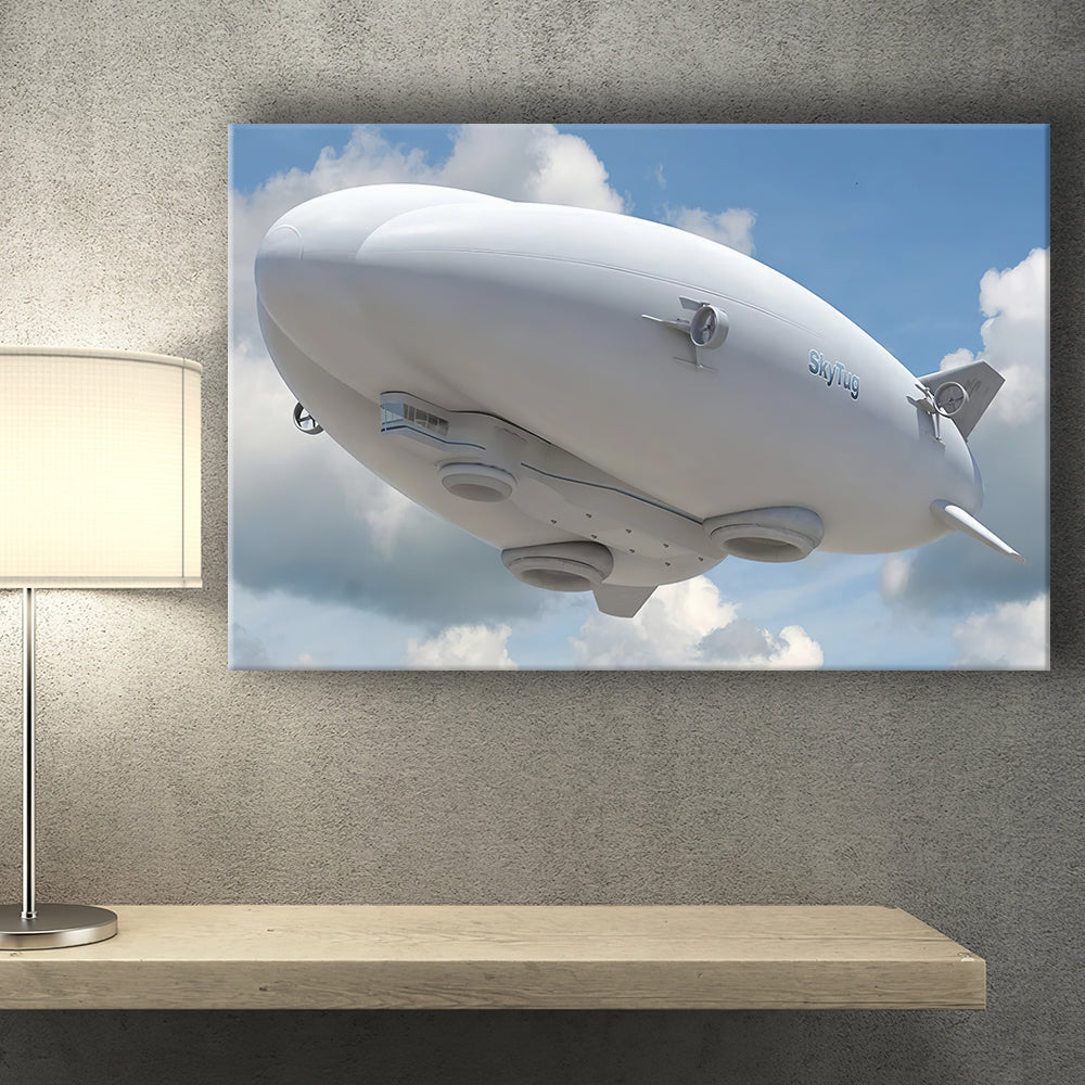 Zeppelins Airship Canvas Prints Wall Art Painting Canvas, Wall Decor