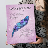 What If I Fall Oh But My Darling What If You Fly Canvas Prints Wall Art - Painting Canvas, Wall Decor, Painting Prints