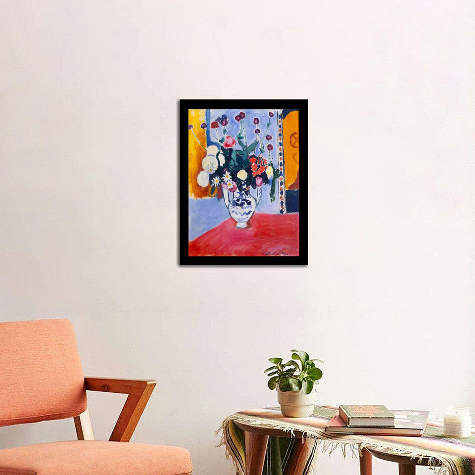 A Bunch Of Flowers 1907(1) By Henri Matisse - Art Print, Frame Art, Painting Art