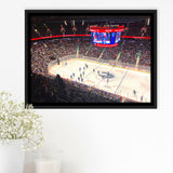 Vancouver Canucks Wall Art Rogers Arena Stadium Framed Canvas Prints Hockey,Sport Stadium Art Prints, Fan Gift
