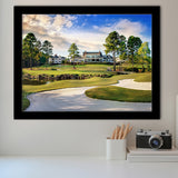 Mid South Course Framed Art Print