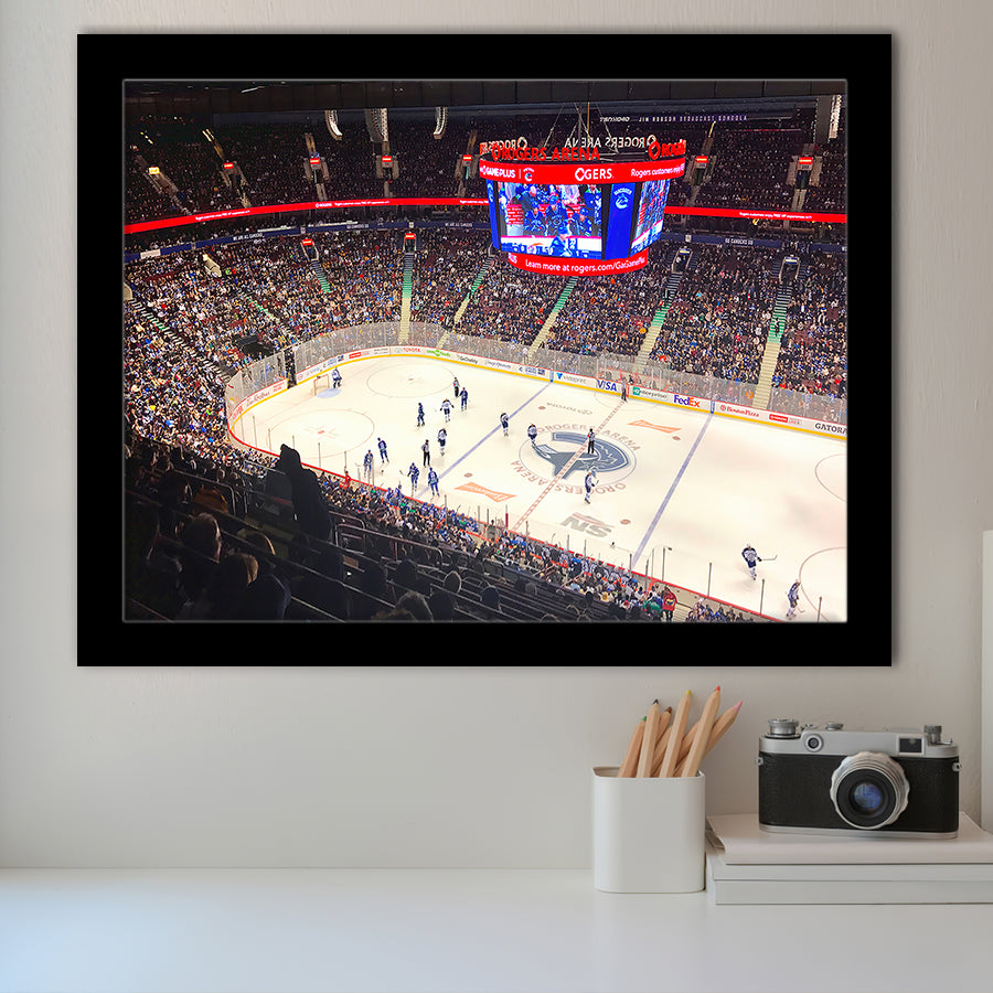 Vancouver Canucks Wall Art Rogers Arena Stadium Art Prints Hockey,Sport Stadium Art Prints, Fan Gift, Wall Decor