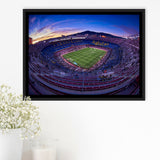 Barcelona Spain Camp Nou, Stadium Canvas, Sport Art, Gift for him, Framed Canvas Prints Wall Art Decor, Framed Picture