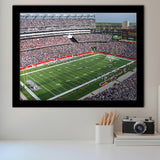 New England Patriots Wall Art Gillette Stadium Art Prints,Sport Stadium Art Prints, Fan Gift, Wall Decor