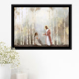 My Own Sacred Grove God Comes To Women Framed Canvas Prints Wall Art - Painting Canvas, Floating Frame, Wall Decor