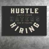 Hiring Canvas Prints Wall Art - Painting Canvas,Office Business Motivation Art, Wall Decor