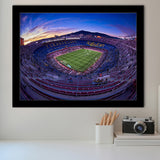 Barcelona Spain Camp Nou, Stadium Canvas, Sport Art, Gift for him, Framed Art Prints Wall Art Decor, Framed Picture