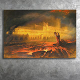 Pandemonium By John Martin, Canvas Prints Wall Art Home Decor