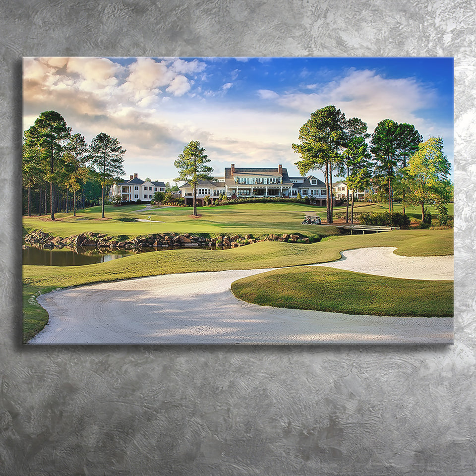Mid South Golf Couse Canvas Prints Wall Art