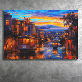 San Francisco Downtown Canvas Prints Wall Art Decor - Painting Canvas, Art Print, Home Decor, Ready to Hang
