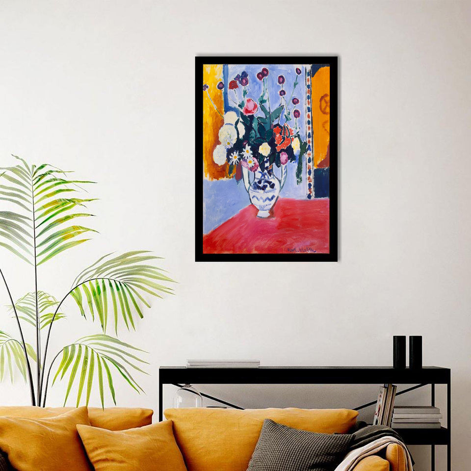 A Bunch Of Flowers 1907(1) By Henri Matisse - Art Print, Frame Art, Painting Art
