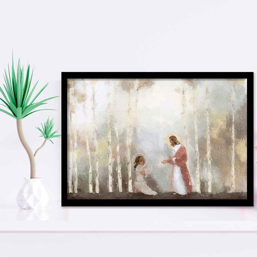My Own Sacred Grove God Comes To Women Framed Art Prints Wall Art Decor - Painting Prints, Framed Picture